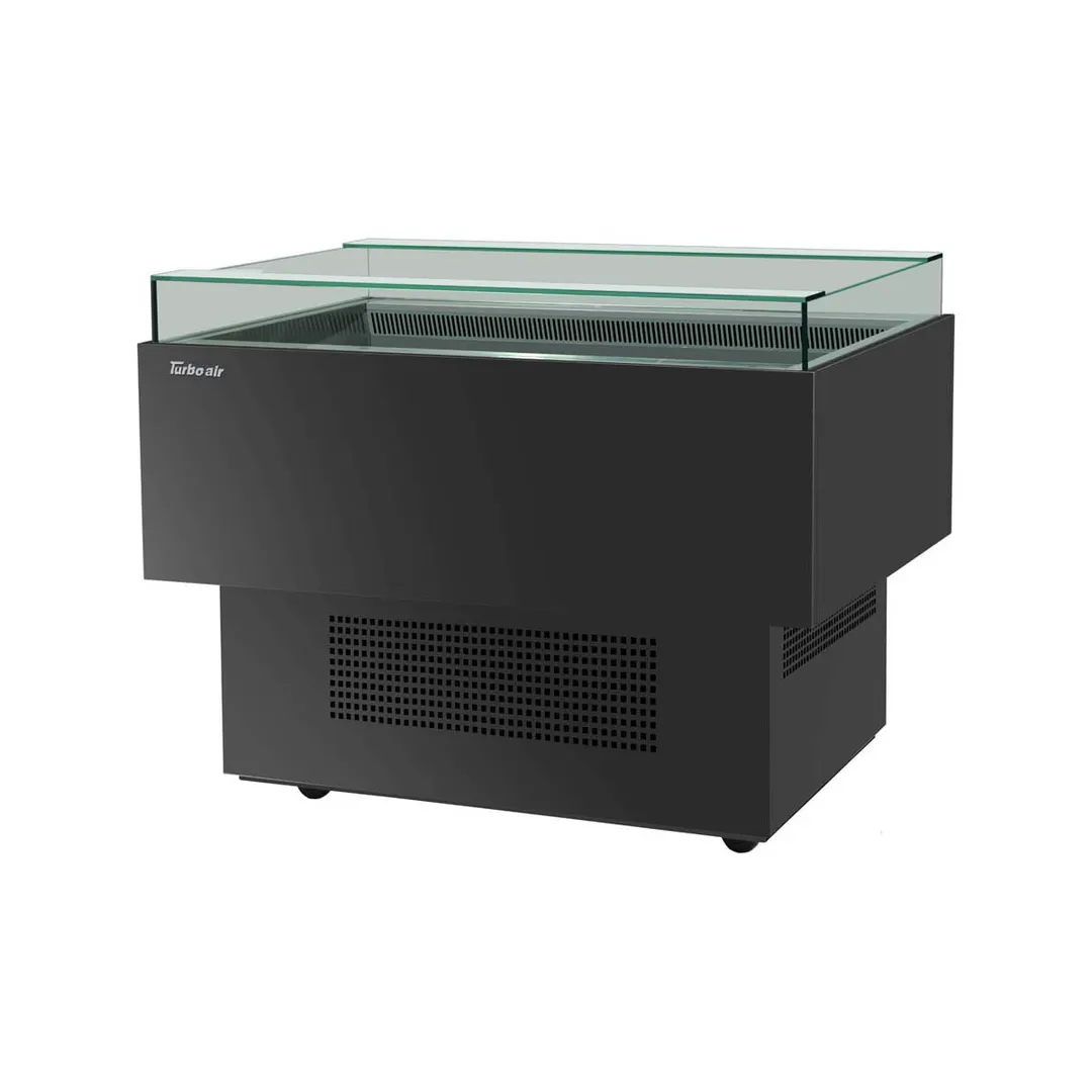 Turbo Air TOS-50PN-W(B) 50" Open Refrigerated Deli Display Case