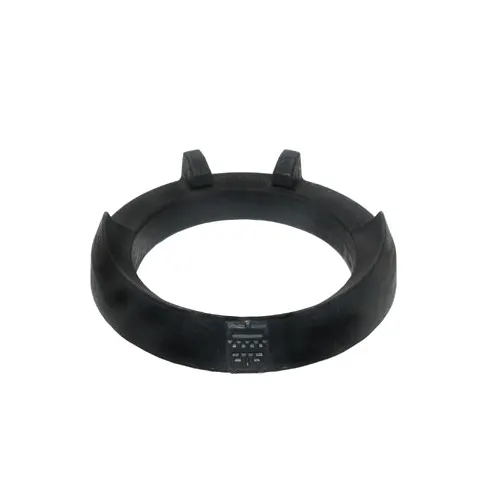 Town 225118 Chamber Ring 18" Cast Iron Cantonese Style Restaurant Wok for Commercial Kitchens