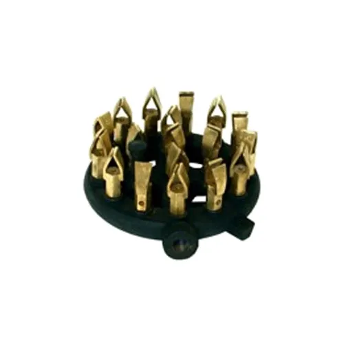 Town 226911N W/PLT Shield Tip Burner, Vertical, 18 Tip, Natural Gas