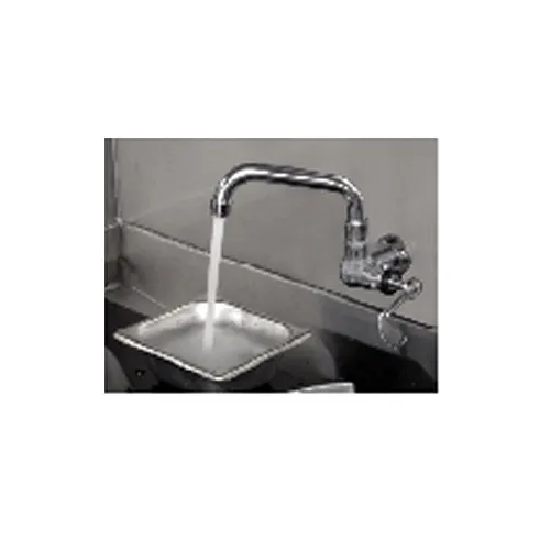 Town 229004/6 Manual Faucet, 6" Spout, 2-5/8" Shank, Overall Length 8-5/8"