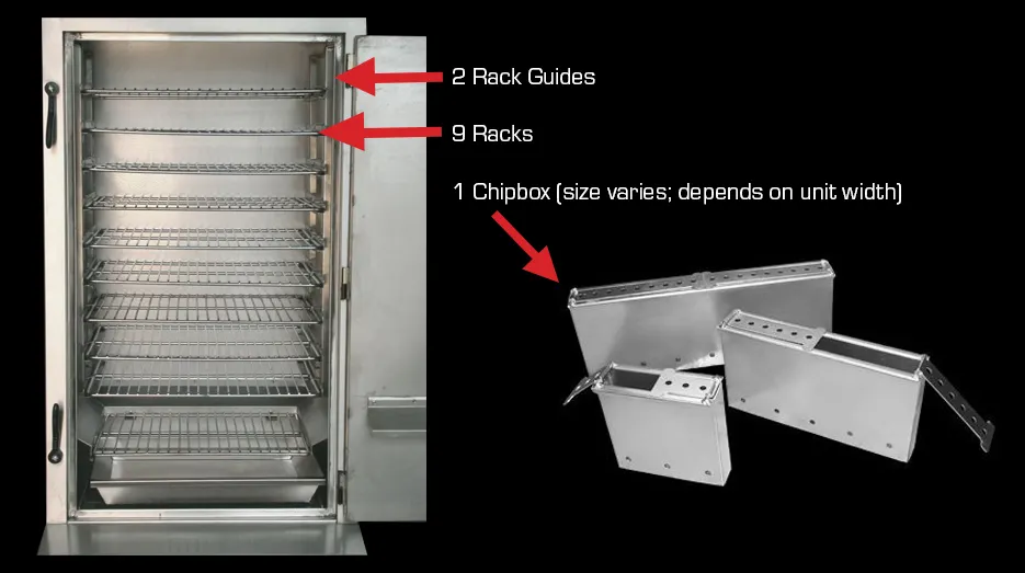 Town 244024 Sm-24 Rack Guide Set (Consists Of: Rack Guide (Pair),