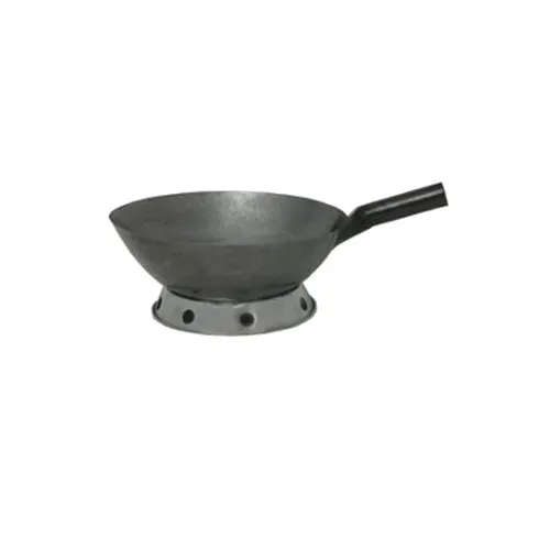 Town 34734 Peking/Mandarin Wok, 14" with 5-3/4" Reinforced Steel Handle, Fits 13" Chamber, Steel