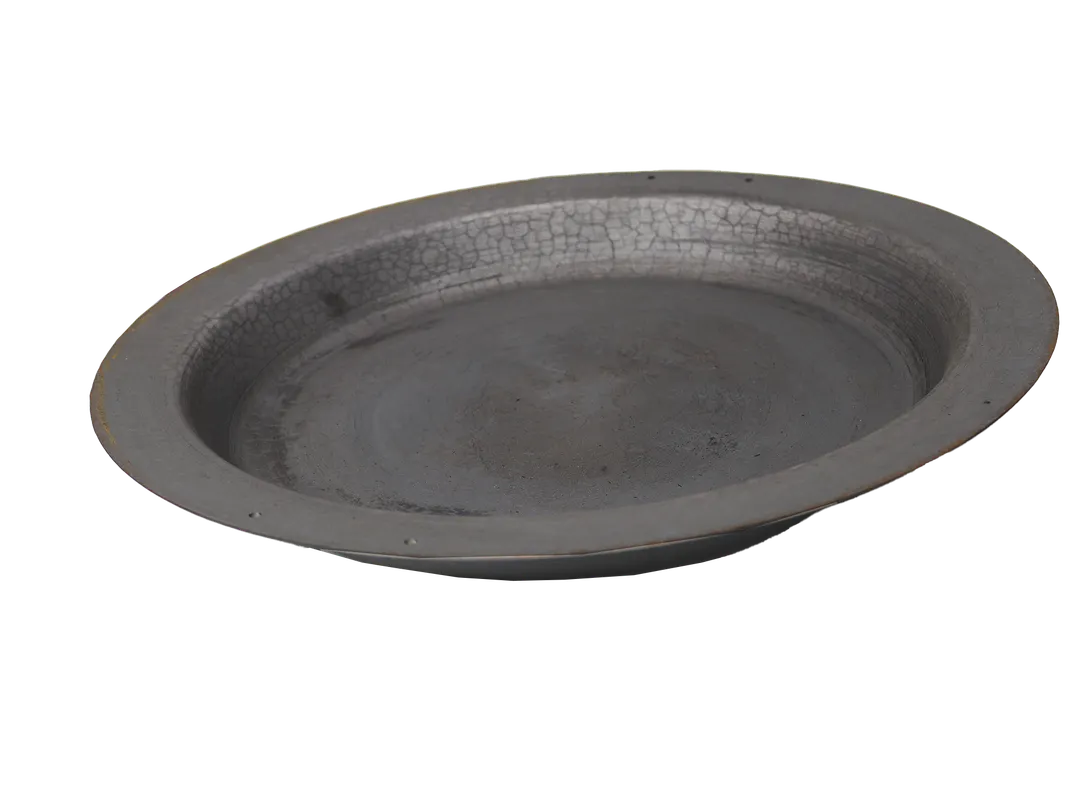 Town 34760/DZ - Cast Iron Round Pan 20.5" Dia, Induction Ready, Removable Handles - Dozen