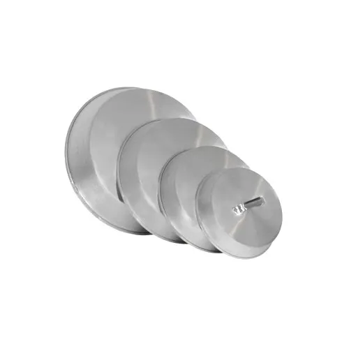 Town 34913 Wok Cover - 13-1/2" Aluminum, Riveted Handle, Fits 16-18" Woks