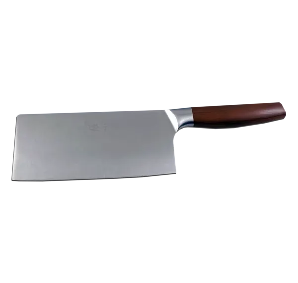 Town 47412/DZ - Zhang Xiao Quan Cleaver, 7-1/4" x 3-1/4" Stainless Steel, Wood Handle, 1 Dozen