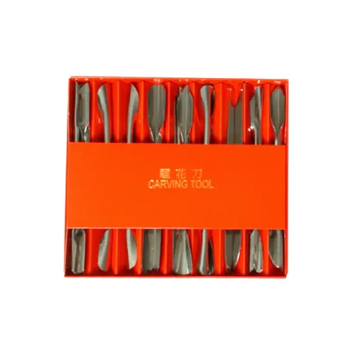 Town 48677 Garnishing Kit - 17 Piece, 6-1/2" Stainless Steel, Kitchen Hand Tool Set