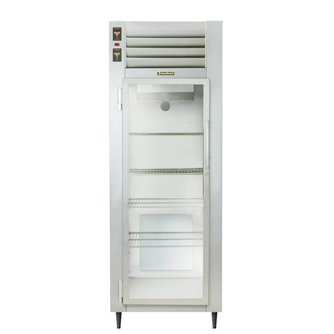 Traulsen AHT132DUT-FHG 24" 1-Section Reach-In Refrigerator w/ Glass Door, Top Mount, 19.17 cu. ft.