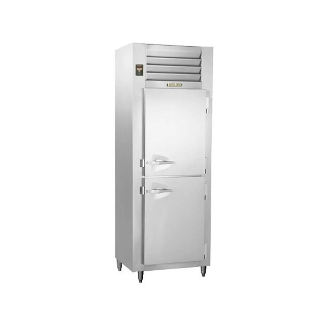 Traulsen ALT132D-HHS 24" 1-Section Reach-In Freezer w/ 2 Half Solid Doors, Remote, 18.1 cu. ft.