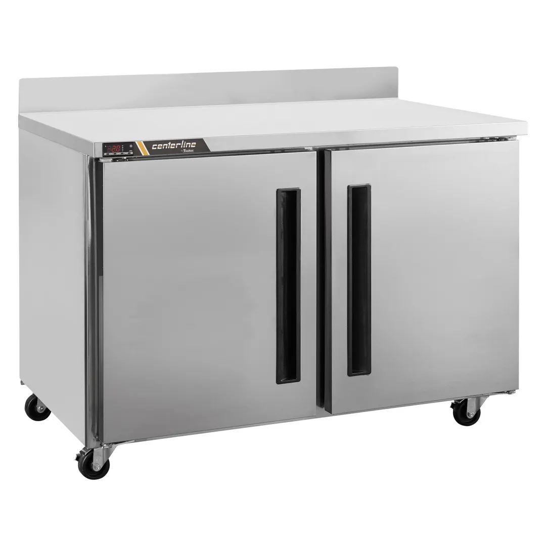 Traulsen C Series CLUC-36F-SD-WTRR 36" 2 Doors Worktop Freezer, 9 cu. ft.