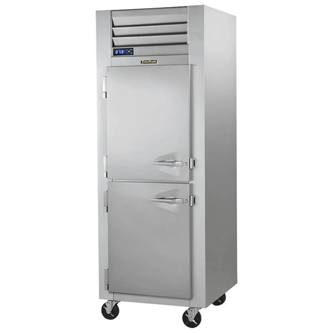 Traulsen G10001 30" 1-Section Reach-In Refrigerator w/ 2 Solid Left Hinged Half-Doors, Top Mount, 23.37 cu. ft.