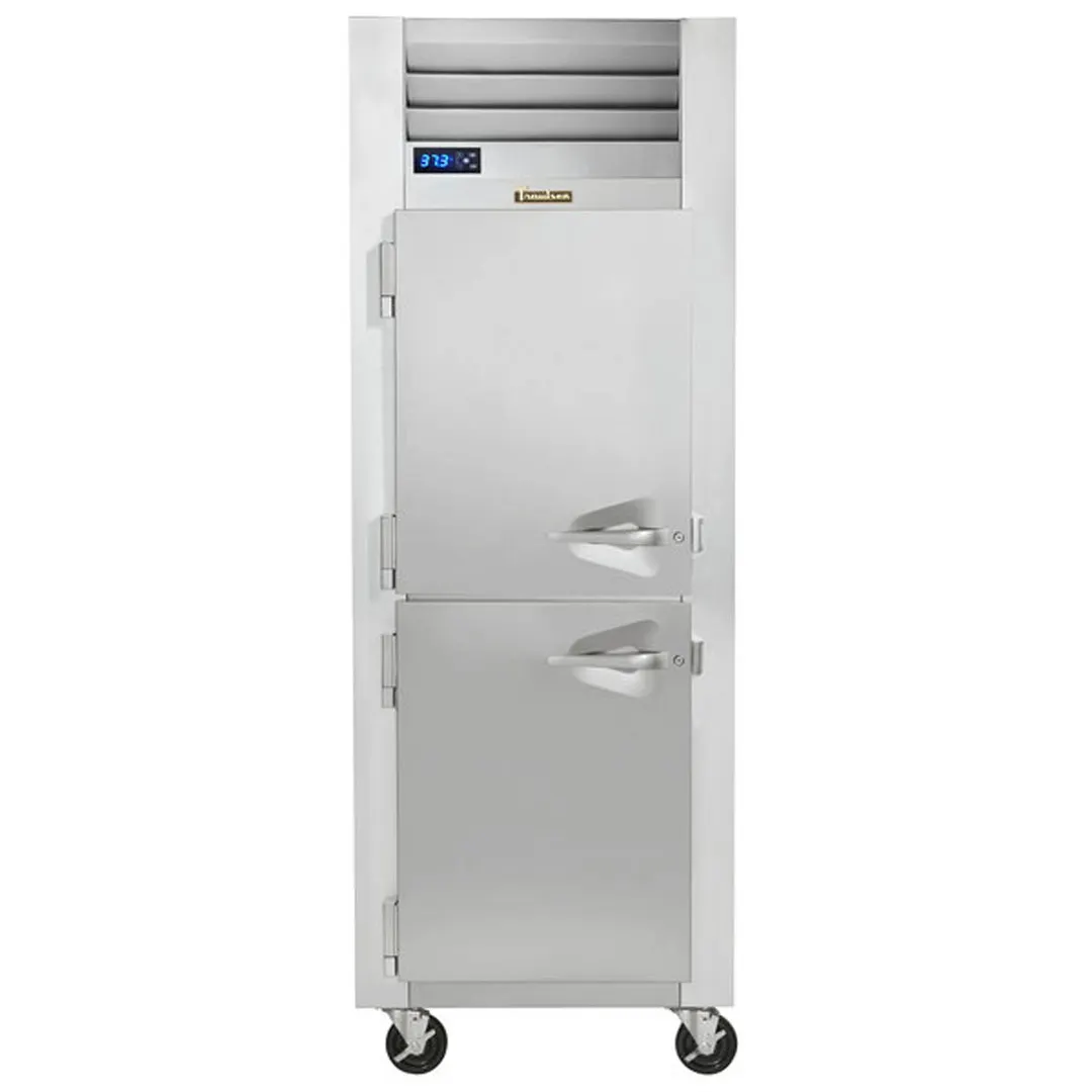 Traulsen G10001 30" 1-Section Reach-In Refrigerator w/ 2 Solid Left Hinged Half-Doors, Top Mount, 23.37 cu. ft.