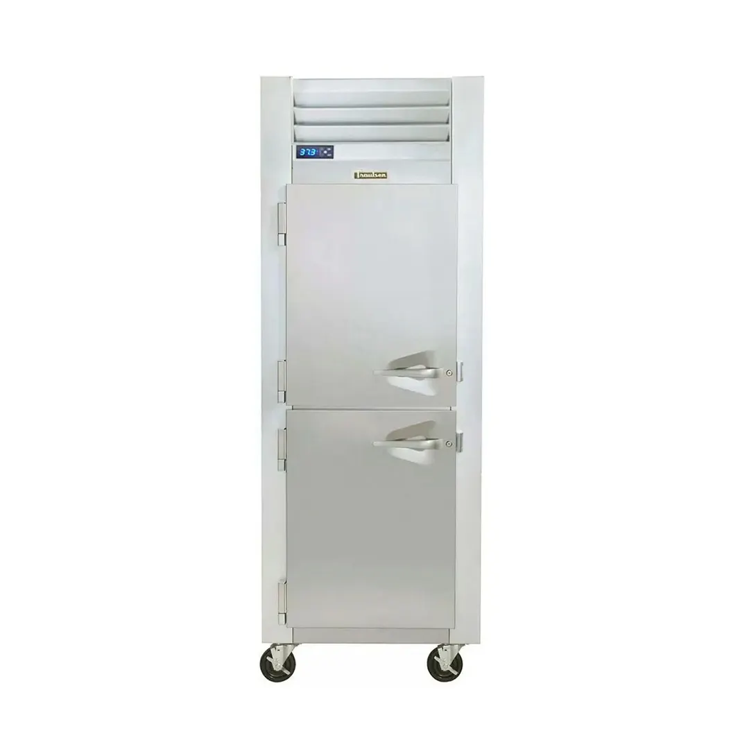Traulsen G10045-032 30" 1-Section Pass-Thru Refrigerator w/ 4 Half Solid Doors (left/right hinged), 24.7 cu. ft.