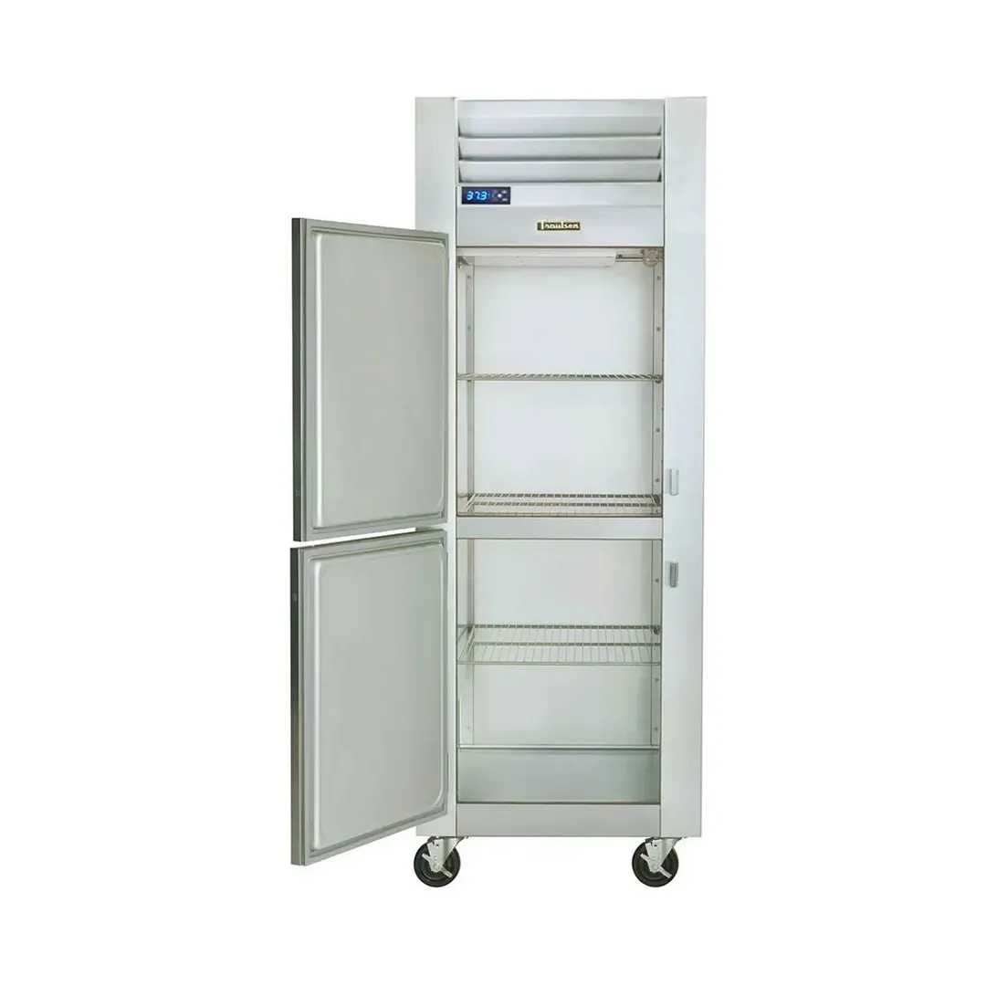 Traulsen G10045-032 30" 1-Section Pass-Thru Refrigerator w/ 4 Half Solid Doors (left/right hinged), 24.7 cu. ft.