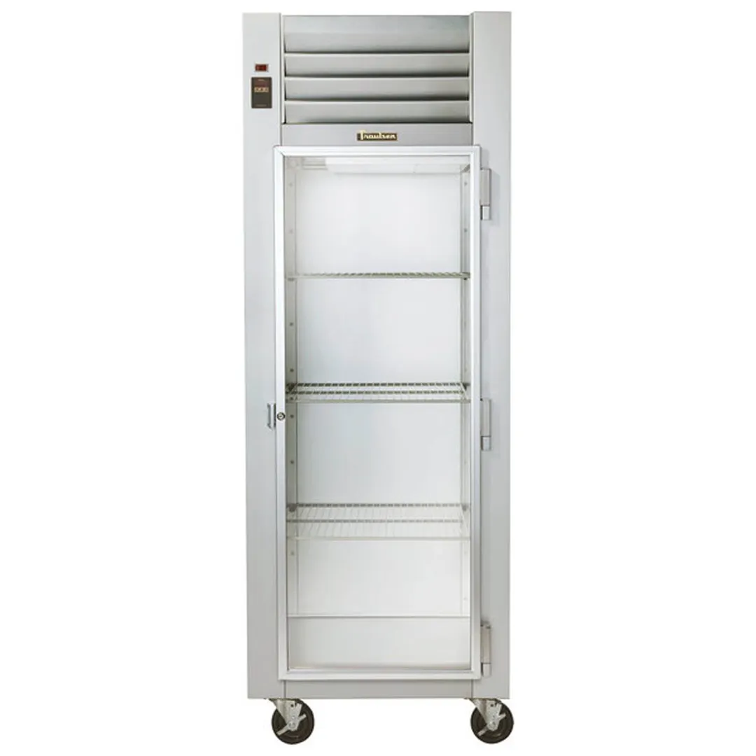 Traulsen G11010 30" 1-Section Reach-In Refrigerator w/ Right Hinged Glass Door, Top Mount, 23.57 cu. ft.
