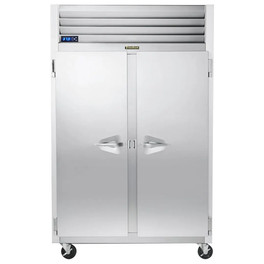 Traulsen G20010-032 52" 2-Section Reach-In Refrigerator w/ 2 Solid Doors (hinged left/right), Top Mount, 46 cu. ft.
