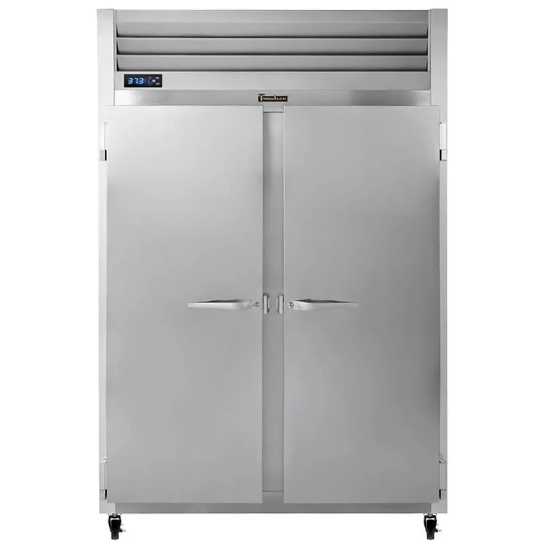 Traulsen G20010 52" Two Section Reach-In Refrigerator w/ 2 Solid Doors (hinged left/right), Top Mount, 46 cu. ft.