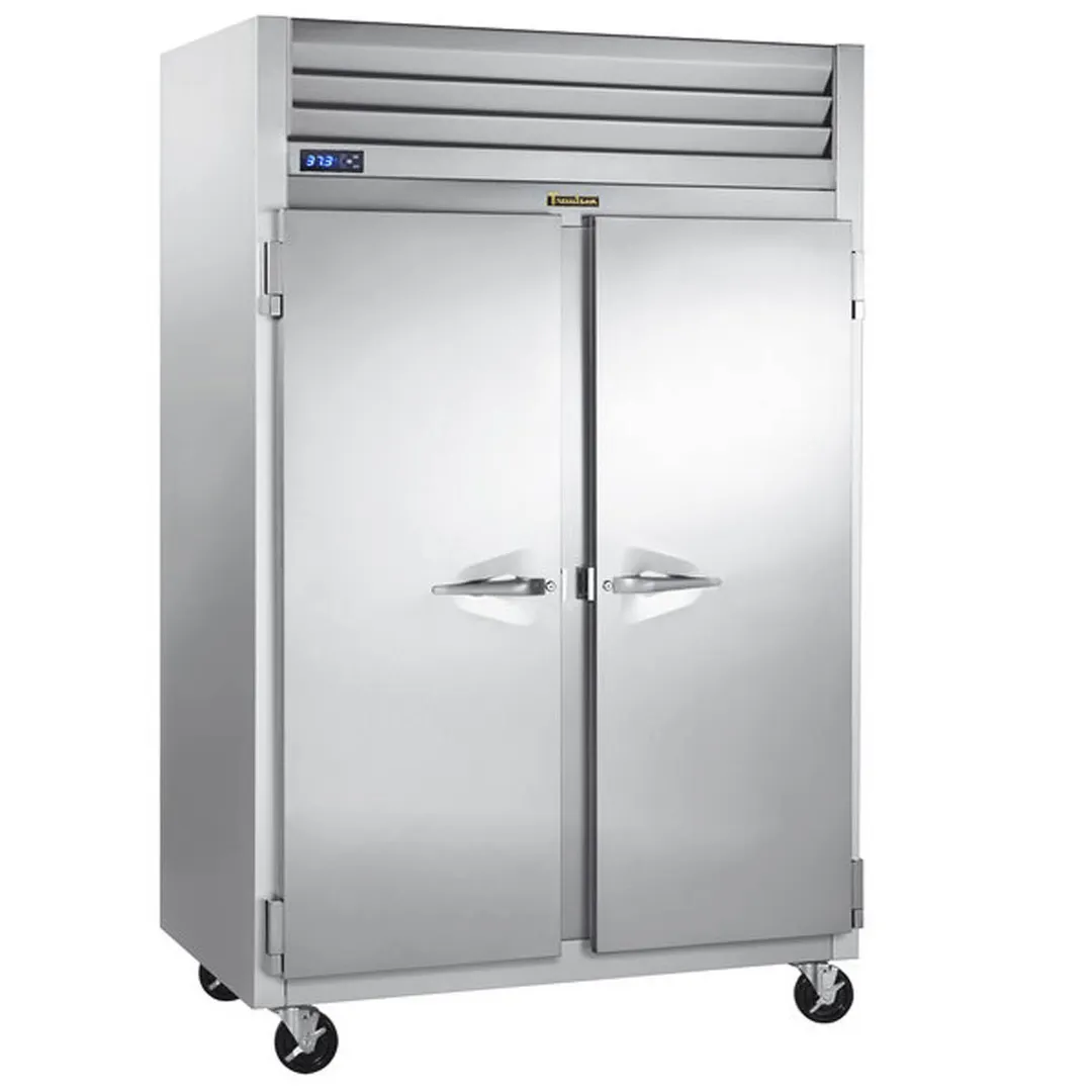Traulsen G20010 52" Two Section Reach-In Refrigerator w/ 2 Solid Doors (hinged left/right), Top Mount, 46 cu. ft.