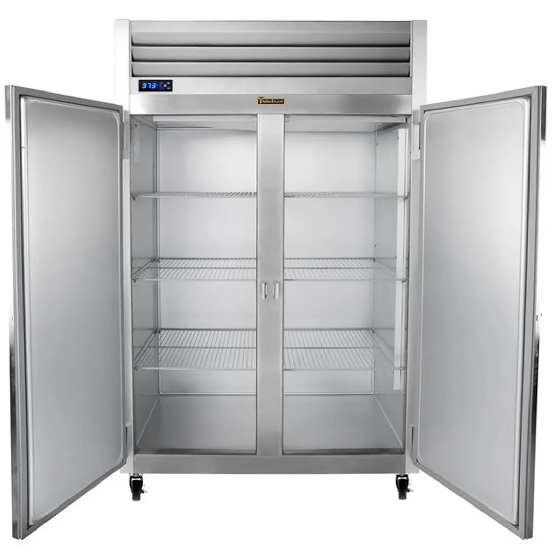 Traulsen G20010 52" Two Section Reach-In Refrigerator w/ 2 Solid Doors (hinged left/right), Top Mount, 46 cu. ft.