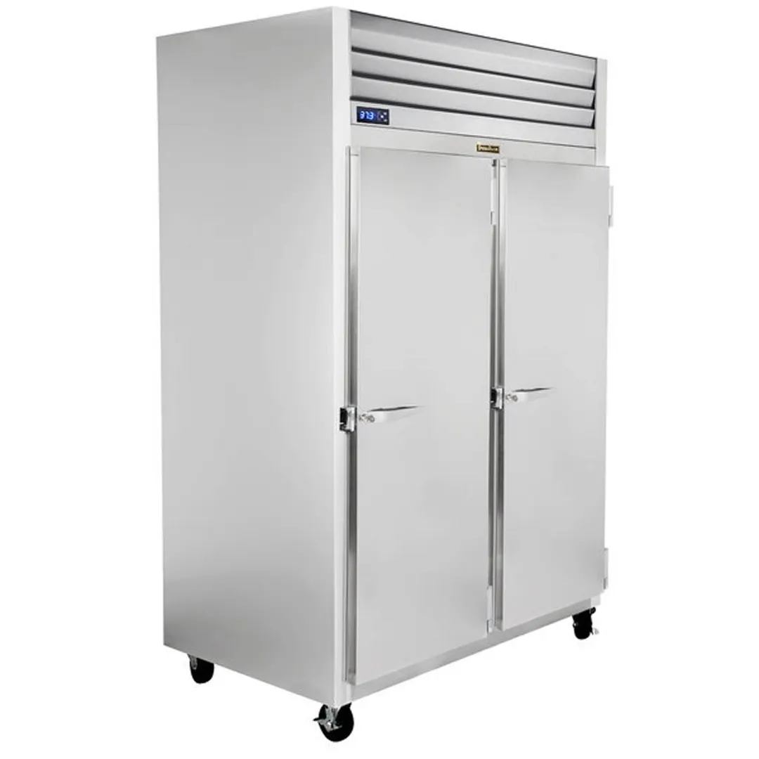 Traulsen G20012-032 52" 2-Section Reach-In Refrigerator w/ 2 Solid Doors (hinged right/right), Top Mount, 46 cu. ft.