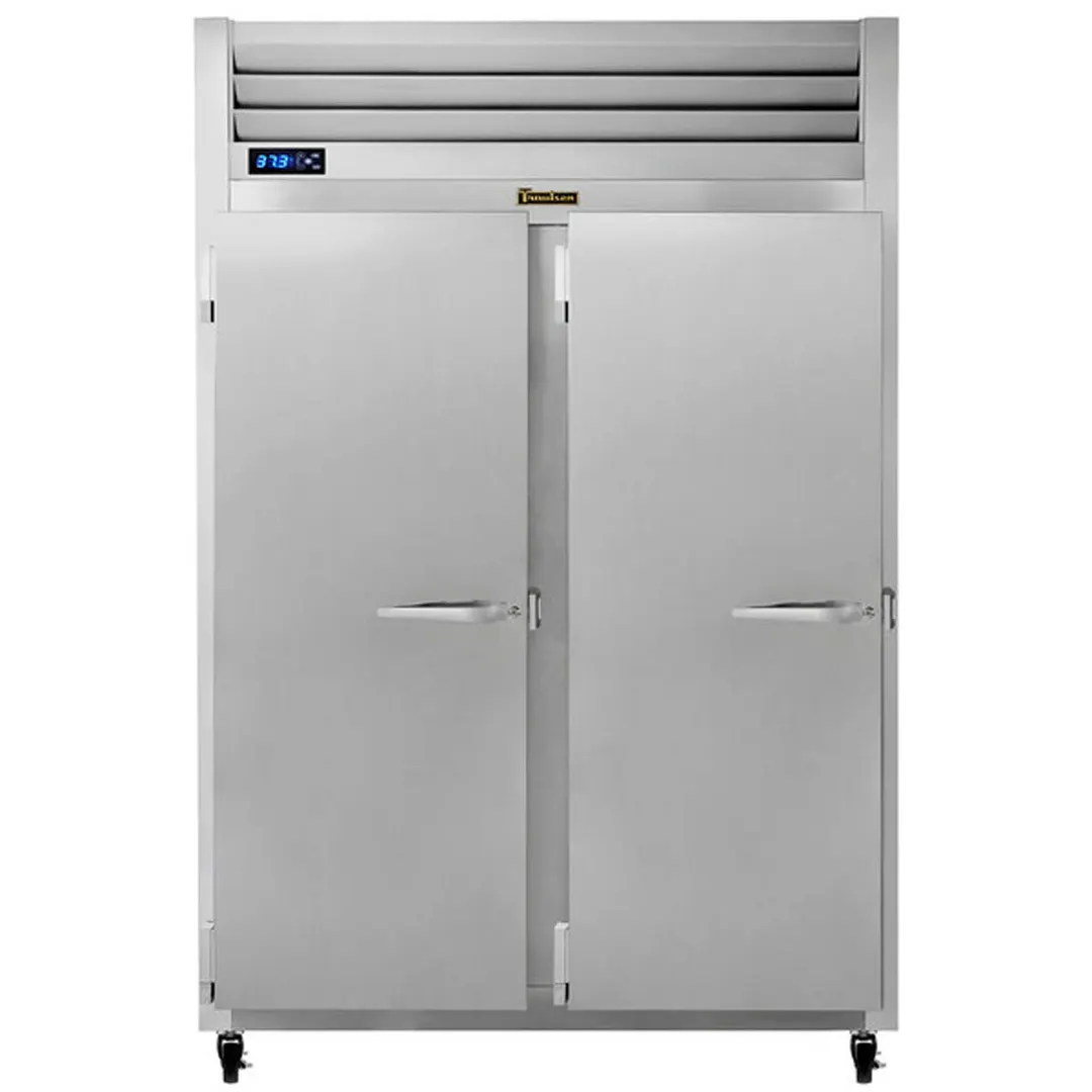 Traulsen G20013 52" Two Section Reach-In Refrigerator w/ 2 Solid Doors (hinged left/left), Top Mount, 46 cu. ft.