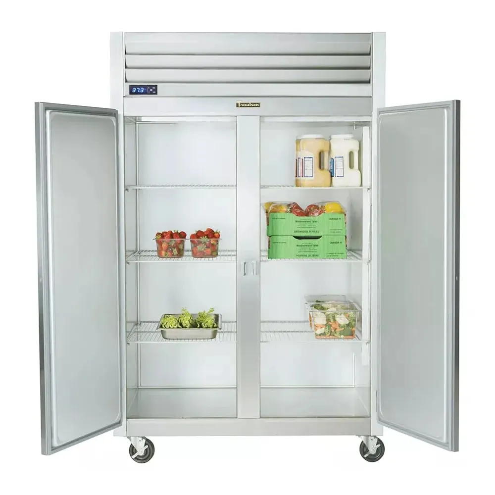 Traulsen G20014P 52" 2-Section Pass-Thru Refrigerator w/ 4 Solid Doors (left/right hinged), R450A, 48.87 cu. ft.