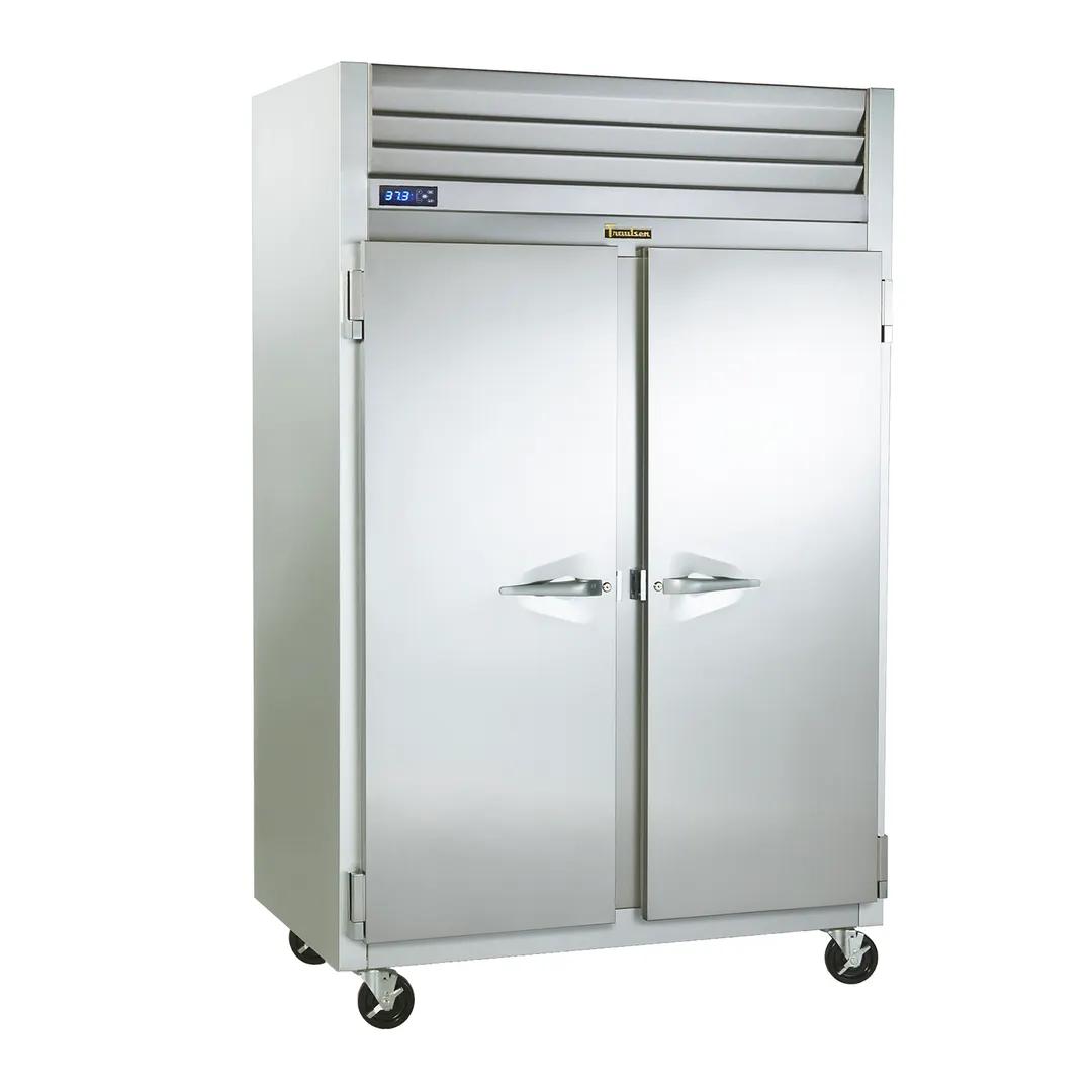 Traulsen G20017P 52" 2-Section Pass-Thru Refrigerator w/ 4 Solid Doors (right/right hinged), R450A, 48.87 cu. ft.