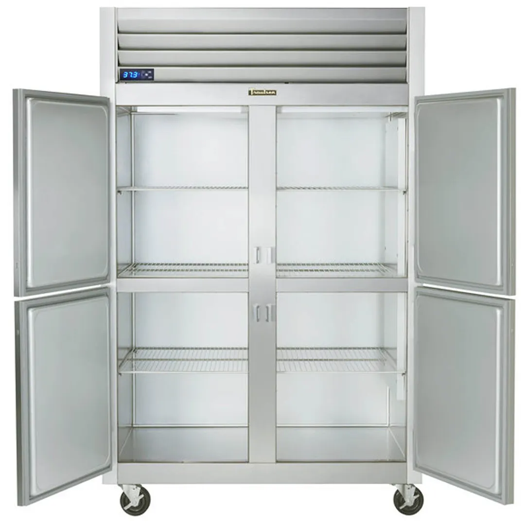 Traulsen G20047-032 52" Pass-Thru Refrigerator w/ 8 Half Solid Doors (right/right hinged), R290, 48.87 cu. ft.