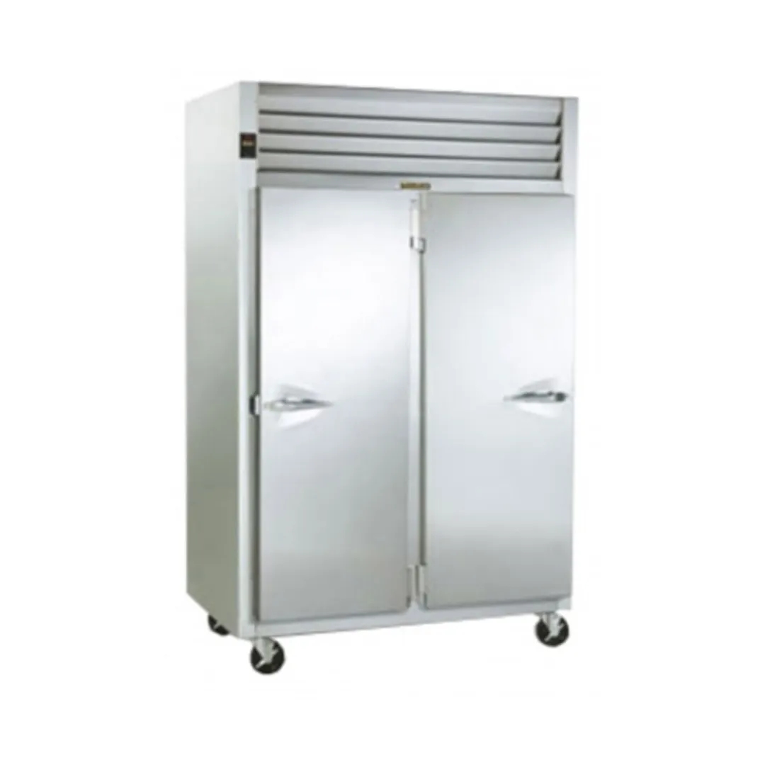 Traulsen G20056-032 52" 2-Section Pass-Thru Refrigerator w/ 4 Solid Doors (right/left hinged), R290, 48.87 cu. ft.