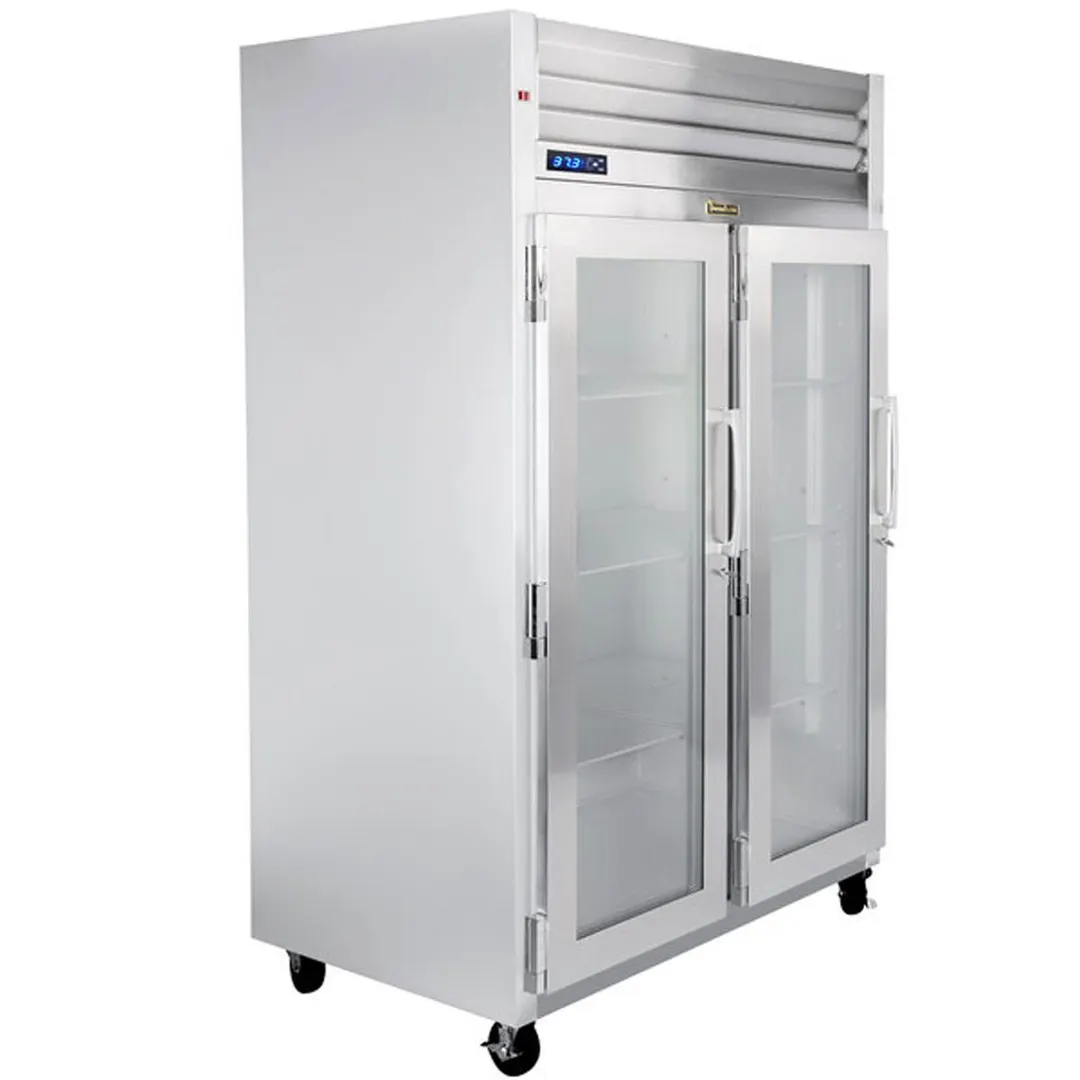 Traulsen G21013-032 52" Reach-In Refrigerator w/ 2 Glass Doors (hinged left/left), Top Mount, 46.9 cu. ft.