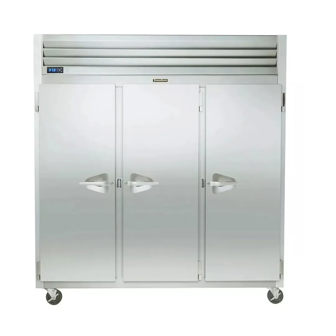 Traulsen G3001 76" 3-Section Reach-In Refrigerator w/ 3 Solid Doors, Top Mount, 69.3 cu. ft.