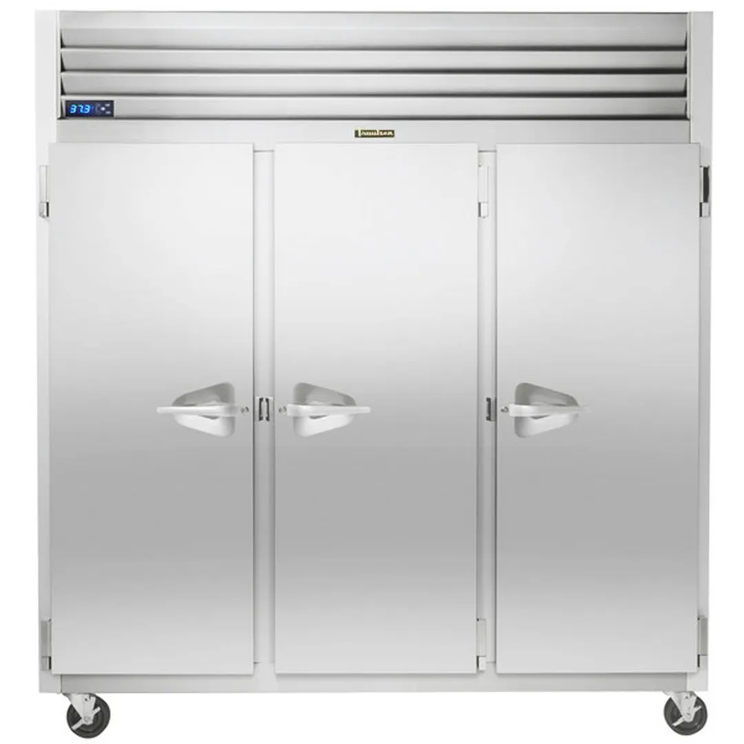 Traulsen G30010-032 76" 3-Section Reach-In Refrigerator w/ 3 Solid Doors (hinged left/right/right), Top Mount, 69.3 cu. ft.