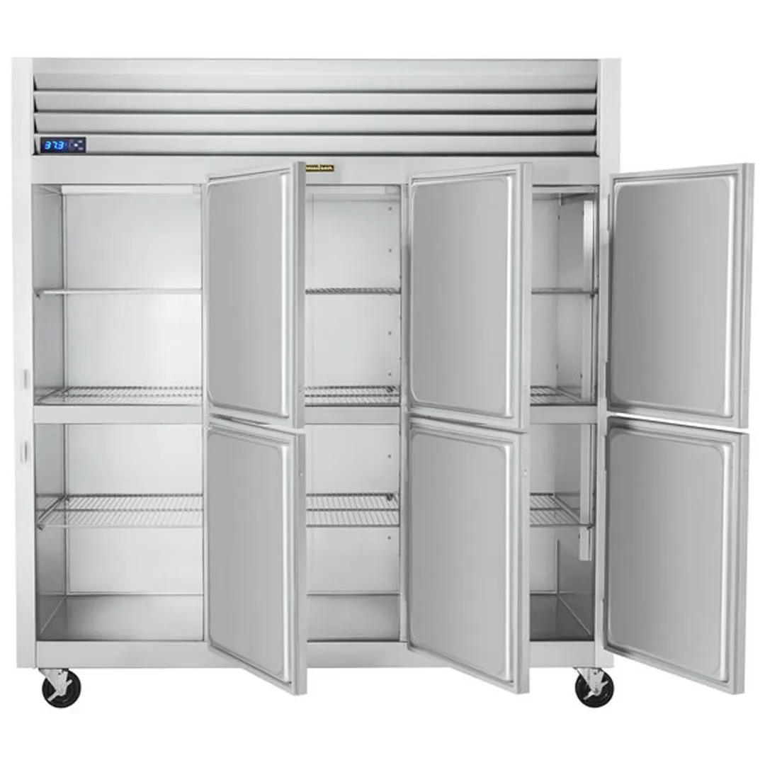 Traulsen G30012-032 76" Reach-In Refrigerator w/ 3 Solid Doors (hinged right/right/right), Top Mount, 69.3 cu. ft.