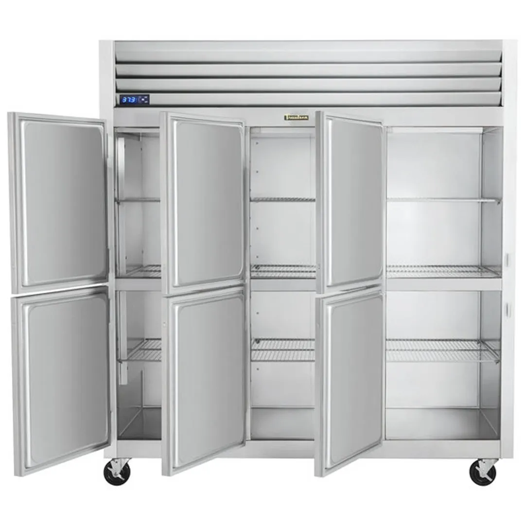 Traulsen G30013-032 76" Reach-In Refrigerator w/ 3 Solid Doors (hinged left/left/left), Top Mount, 69.3 cu. ft.