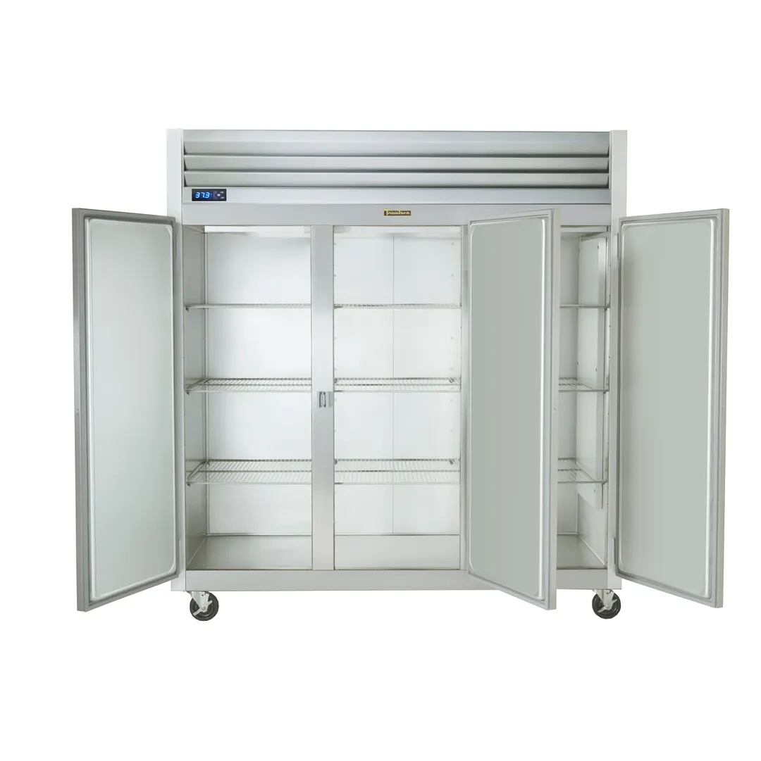 Traulsen G31312 76" 3-Section Reach-In Freezer, 3 Solid Doors, Right Hinge, Top Mounted, 69 cu. ft.