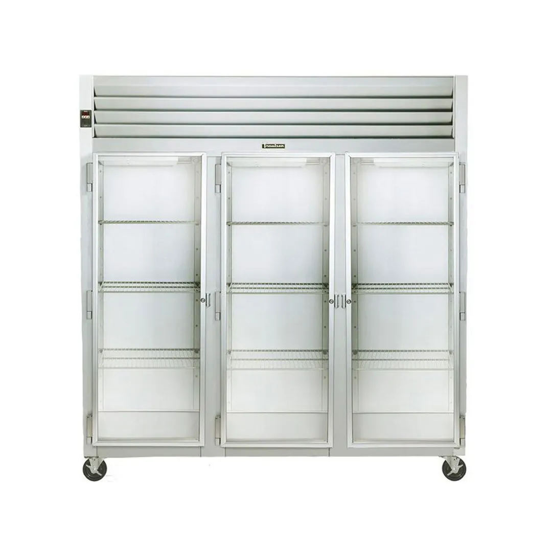 Traulsen G33011-053 3-Glass Door Reach-In Freezer 70 cu. ft.