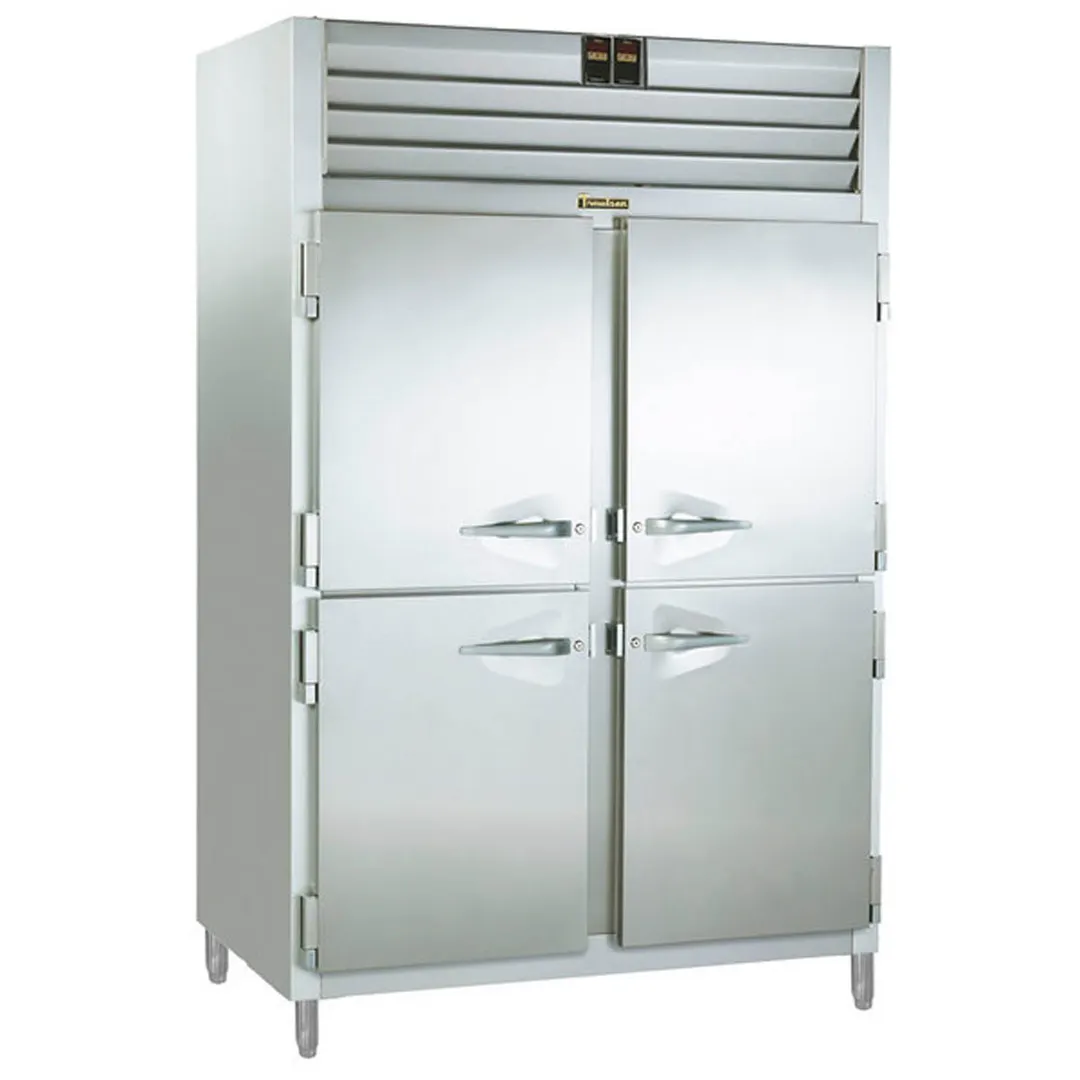 Traulsen RDH232WUT-HHS 2-Section 4-Door Dual-Temp Holding Cabinet, 47 cu ft, 1/3 HP, Steel, 32" Deep