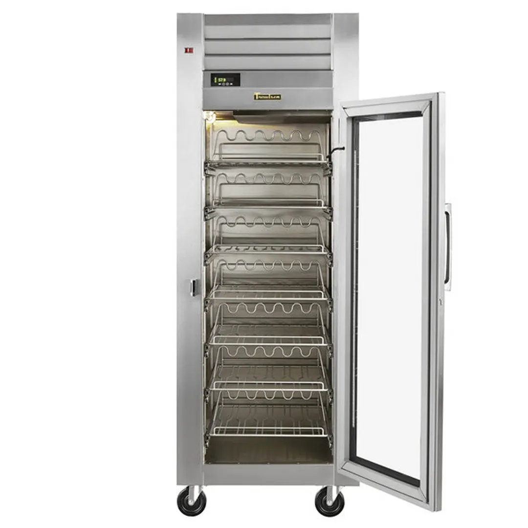 Traulsen RH126W-WR02 30" Glass Door Wine Refrigerator, Single Temperature, 77 Bottles