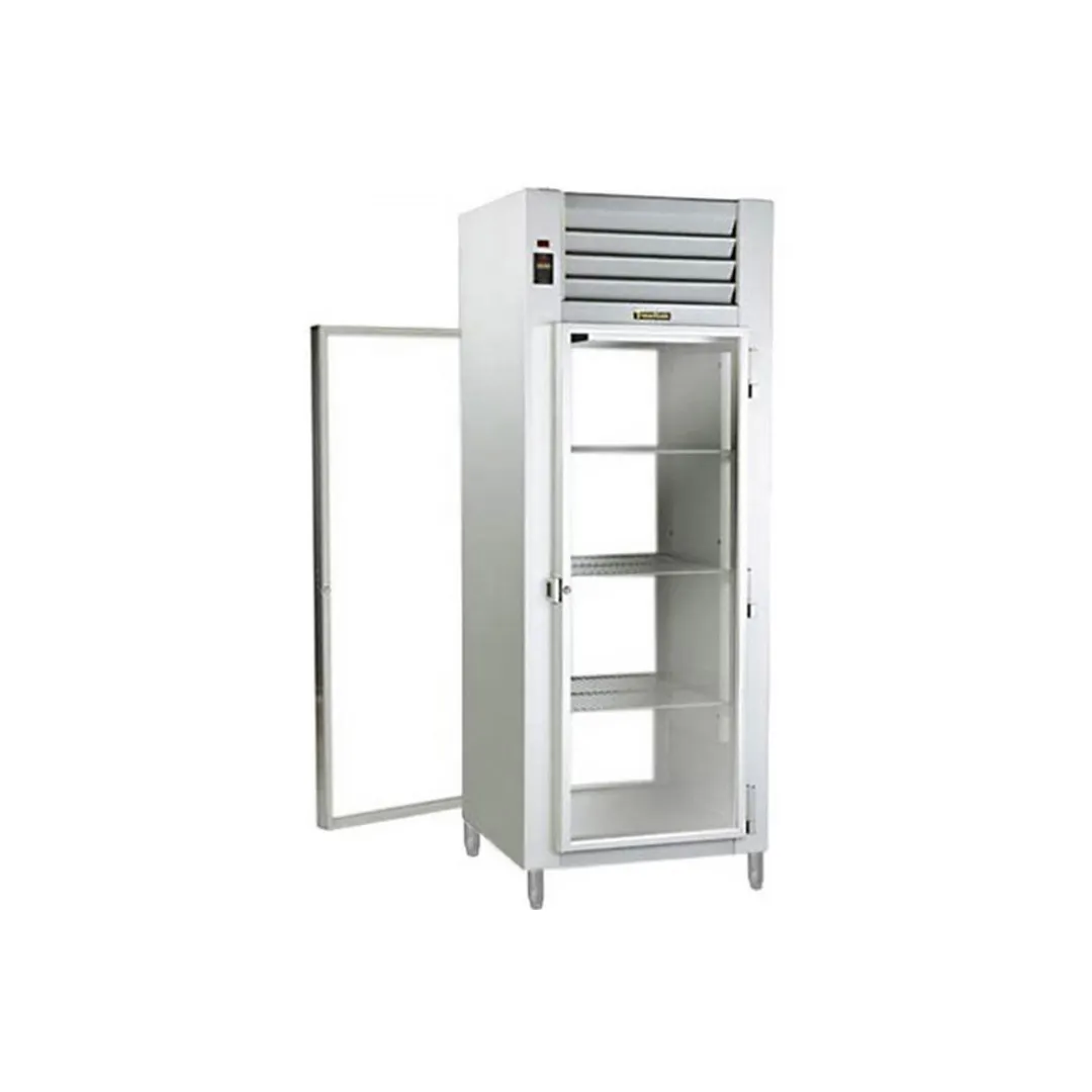 Traulsen RHT126WPUT-FHG 30" 1-Section Pass-Thru Refrigerator w/ 2 Glass Doors, Top Mount, 20.65 cu. ft.