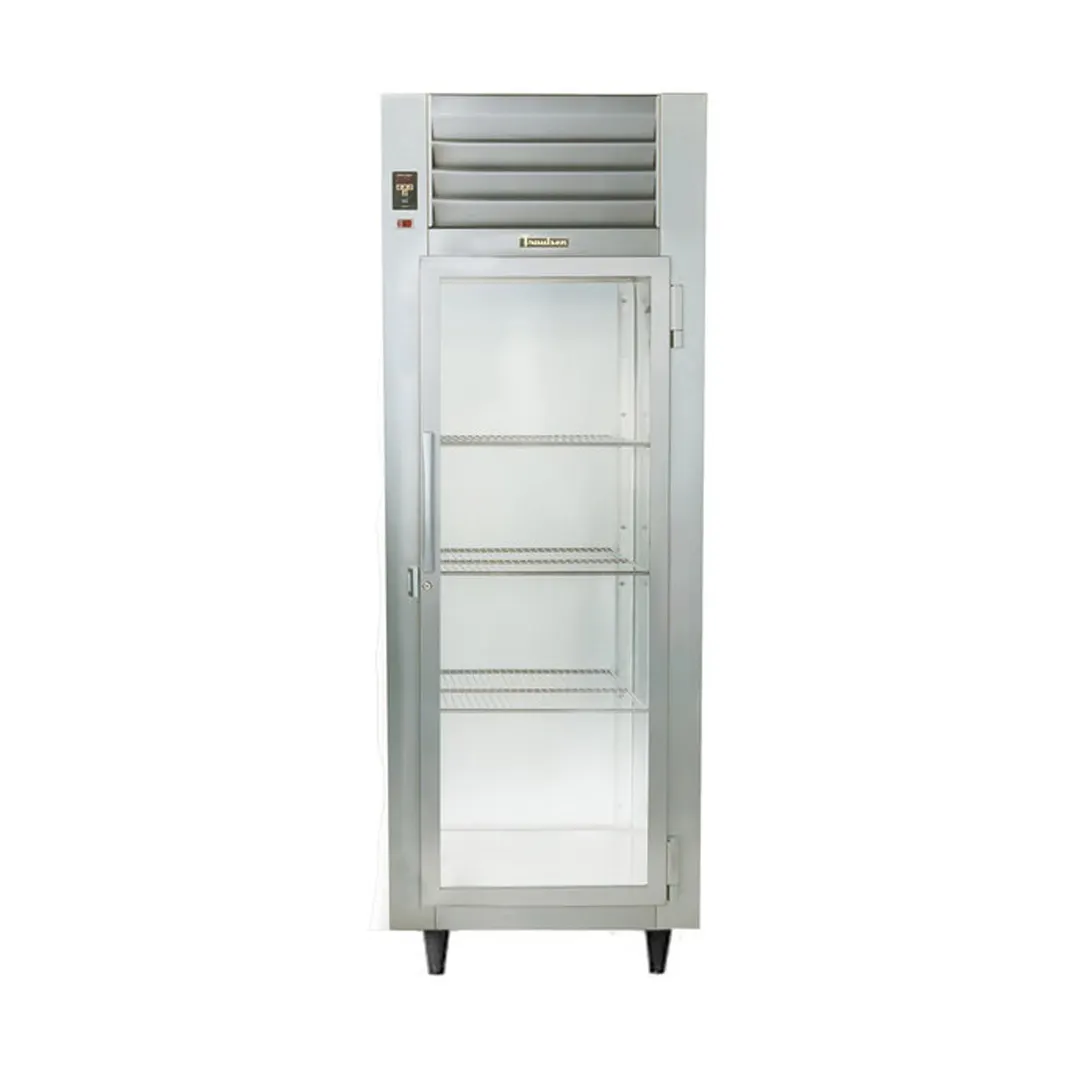 Traulsen RHT132D-FHG 24" 1-Section Reach-In Refrigerator w/ Glass Door, Remote, 19.17 cu. ft.