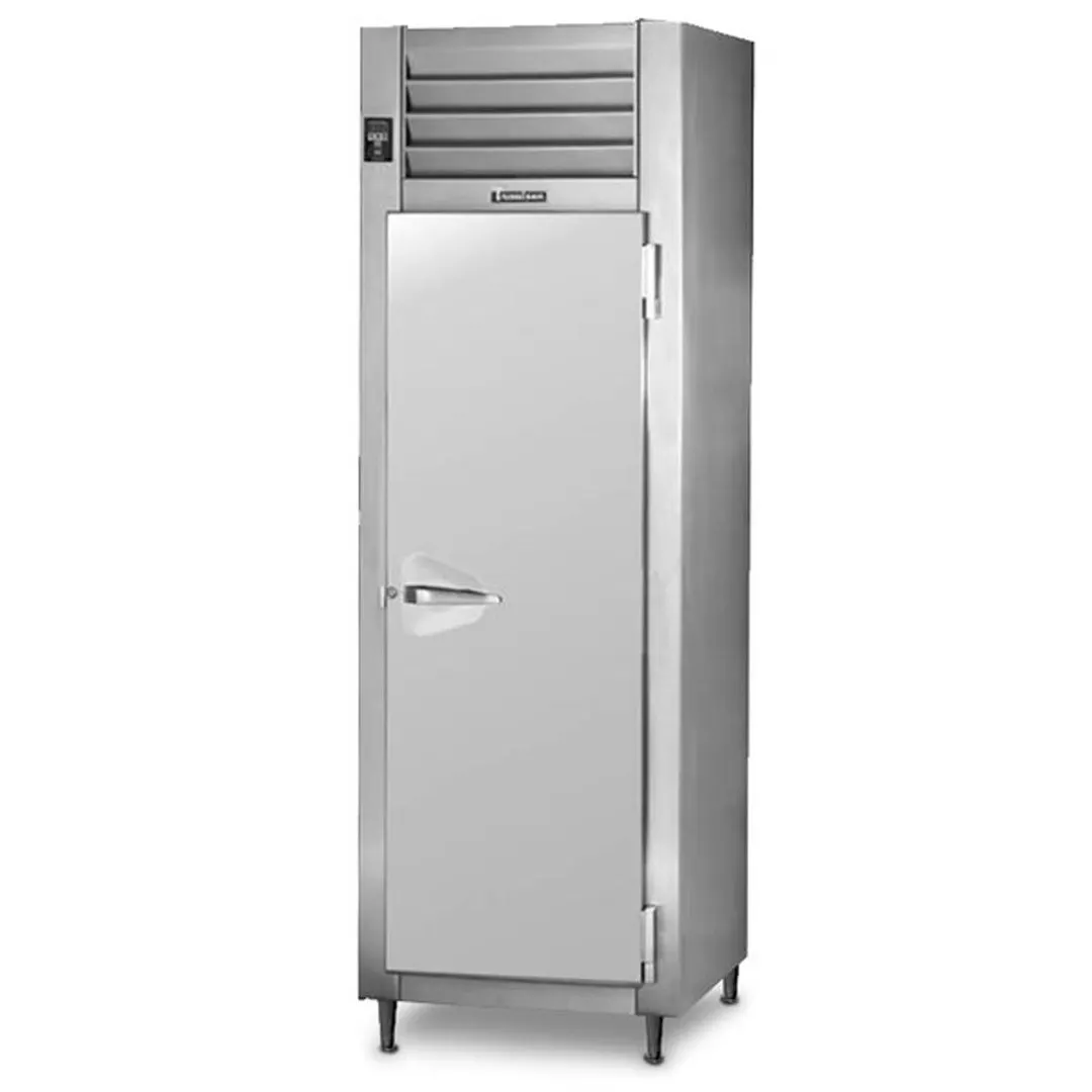 Traulsen RHT132DUT-FHS 24" 1-Section Reach-In Refrigerator w/ Solid Door, Top Mount, 18.86 cu. ft.