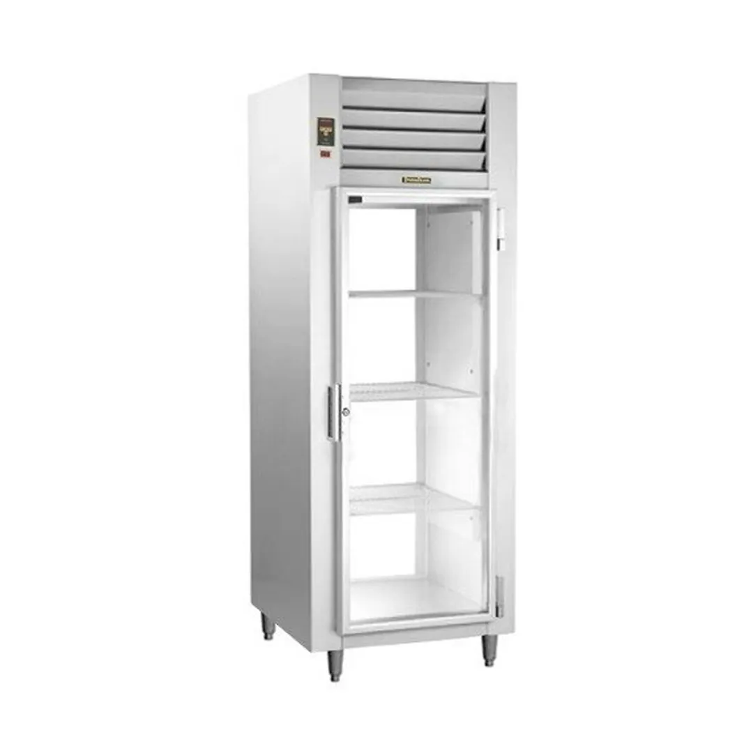 Traulsen RHT132WPUT-FHG 30" 1-Section Pass-Thru Refrigerator w/ 2 Glass Doors, Top Mount, 25.73 cu. ft.