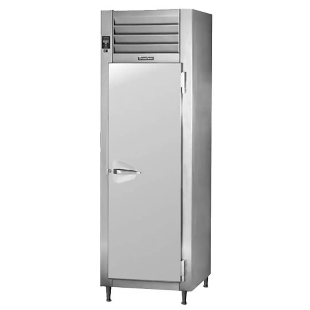 Traulsen RHT132WUT-FHS 30" One Section Reach-In Refrigerator w/ Solid Door, Top Mount, 23.43 cu. ft.
