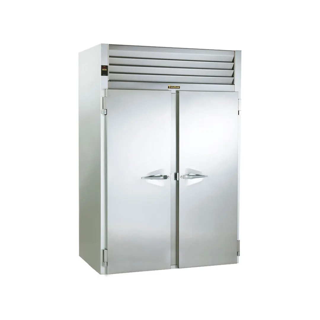 Traulsen RI232LP-COR01 2-Section Roll-Thru Heated Holding Cabinet, 80.2 cu ft, Stainless Steel, Solid Doors, Digital Thermometer
