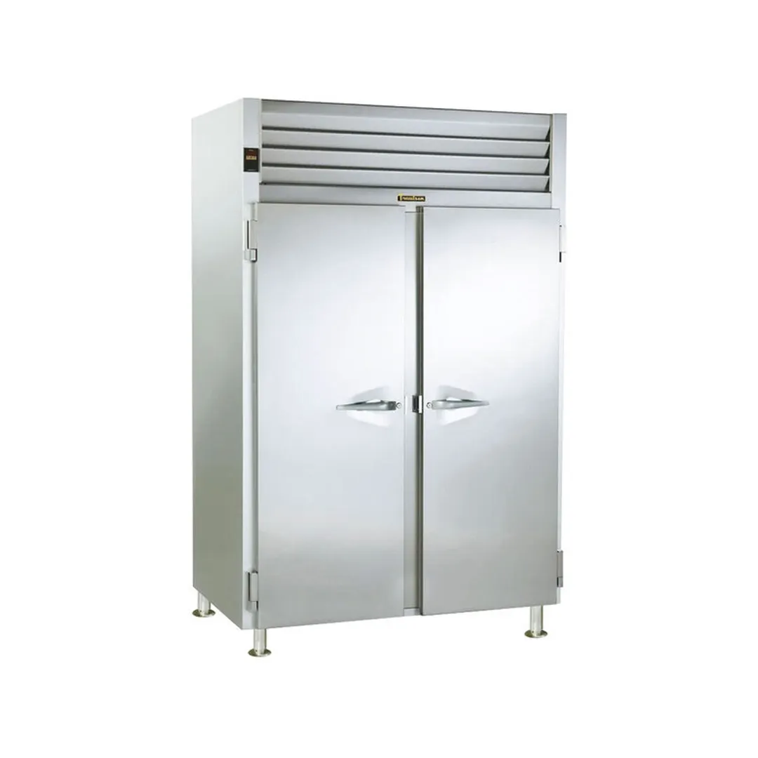 Traulsen RL232N-COR01 52" 2-Solid Door Reach-In Freezer, Top Mounted, 46 cu. ft., Stainless Steel