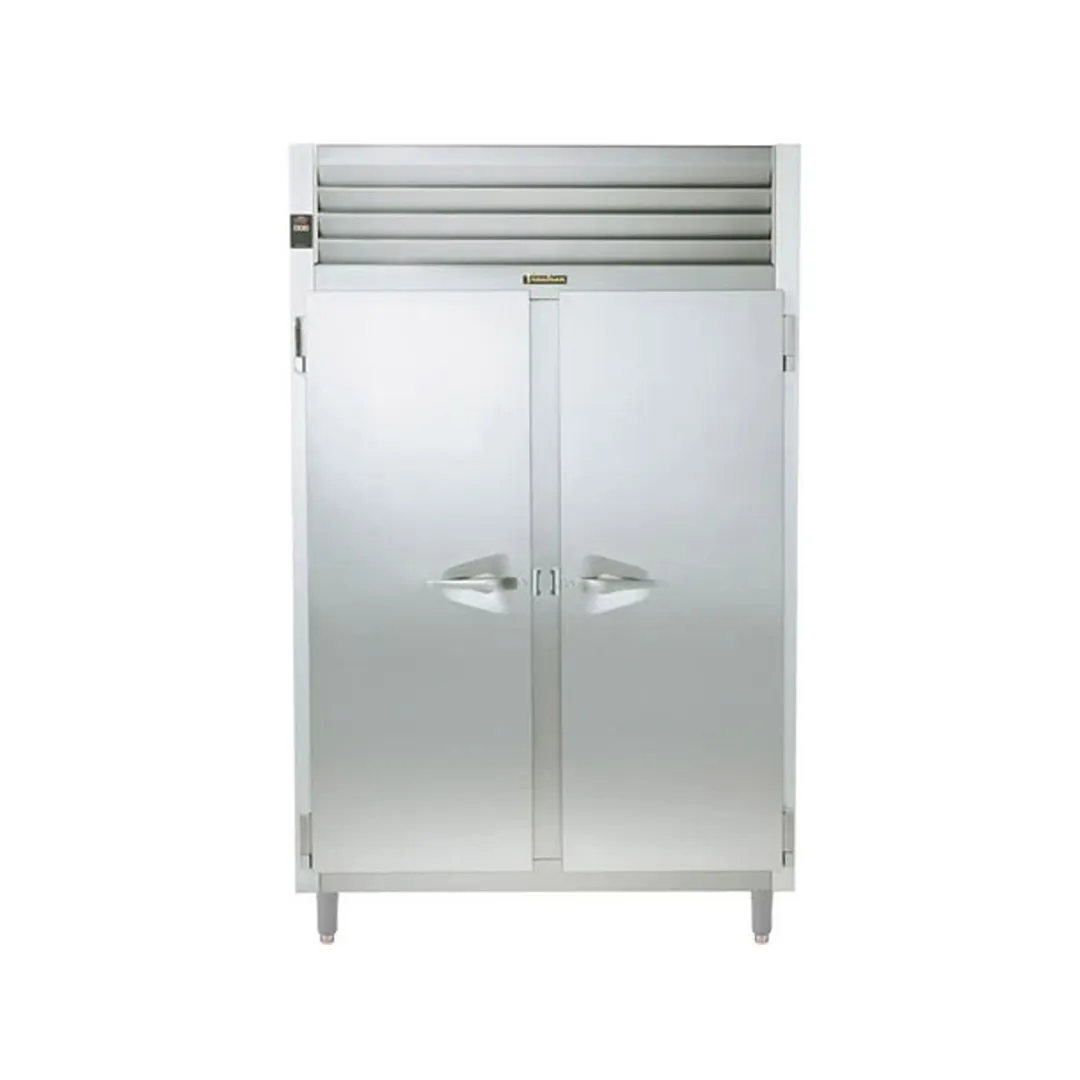 Traulsen RLT226WUT-FHS 58" 2-Solid Door Reach-In Freezer, Top Mounted, 40 cu. ft., Stainless Steel