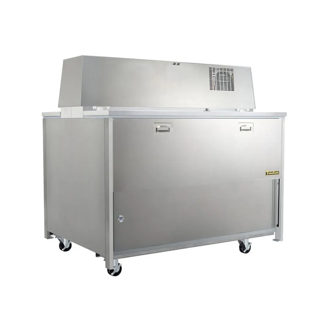 Traulsen RMC34S4 34" Single Sided Milk Cooler, Forced Air, 8 Crates Capacity