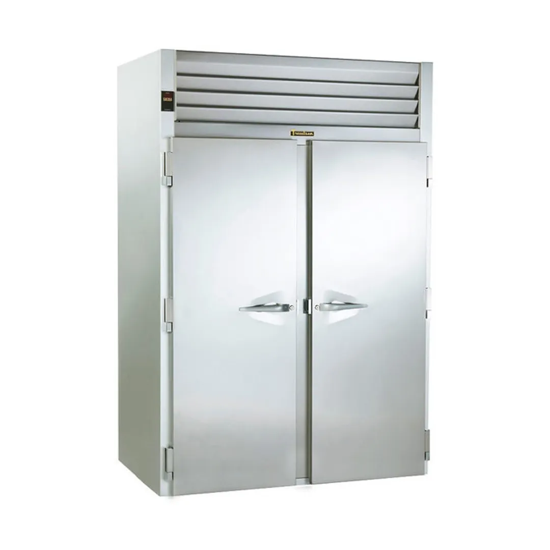 Traulsen RR232L-COR01 68" 2-Section Roll-In Refrigerator, Self-Contained, Correctional Package, 74.3 cu. ft.