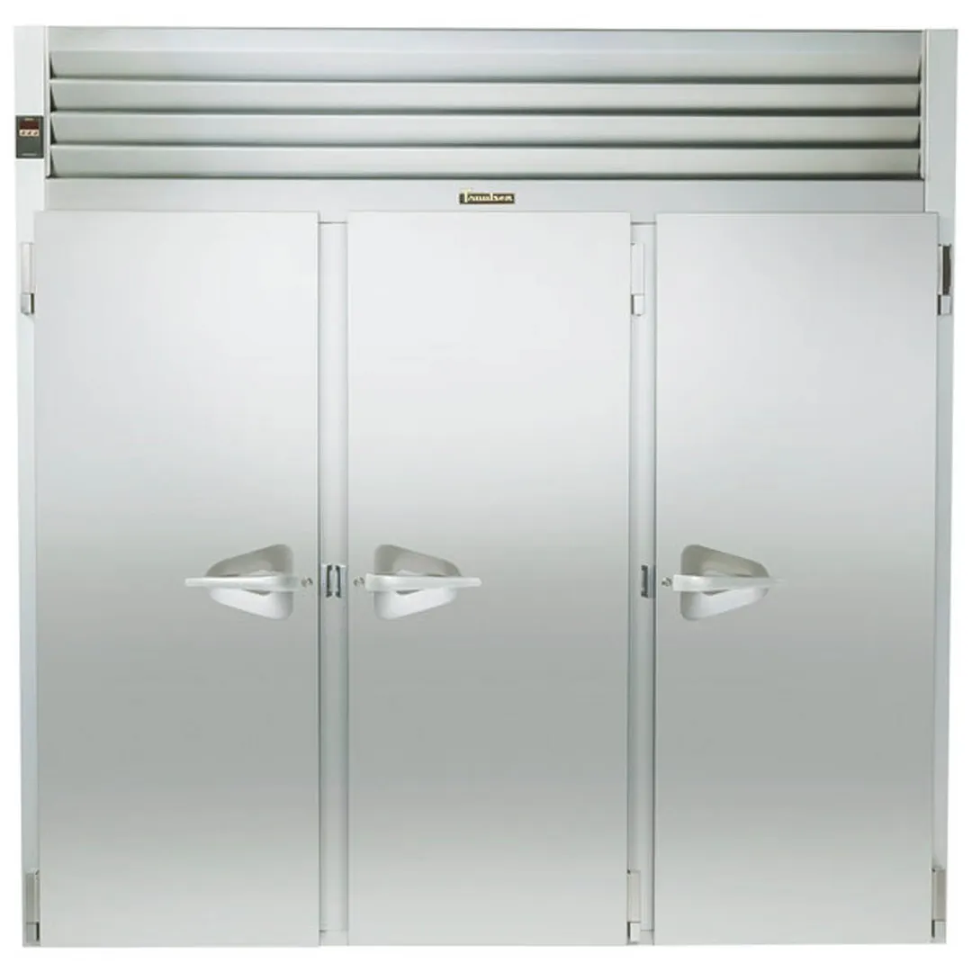 Traulsen RRI332LPUT-FHS 100" Roll-Thru Refrigerator w/ 6 Solid Doors, All Stainless Steel, 119.5 cu. ft.
