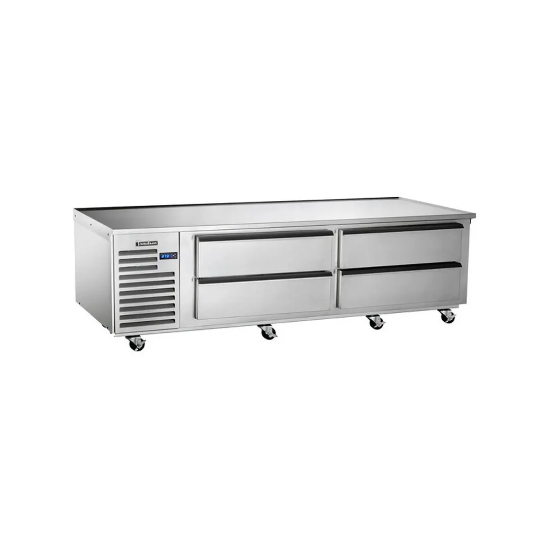 Traulsen TE072HT 72" 4 Drawers Spec-Line Refrigerated Chef Bases w/ Marine Edge
