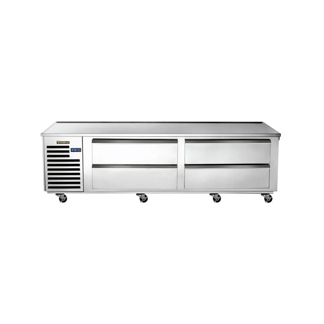 Traulsen TE072HT 72" 4 Drawers Spec-Line Refrigerated Chef Bases w/ Marine Edge